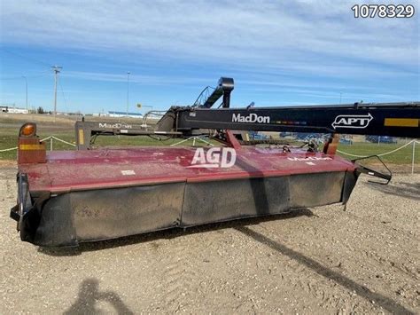 Used 2012 Macdon R85 Disc Mower Conditioner Agdealer