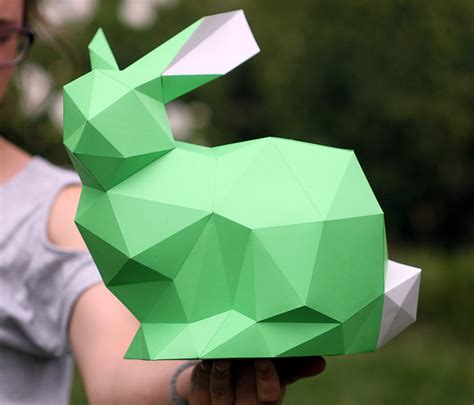 Wenn sie ein mobiltelefon verwenden, können sie auch die menüleiste des browsers verwenden. machwerk: Papierskulpturen und eine Anleitung für einen Hasen
