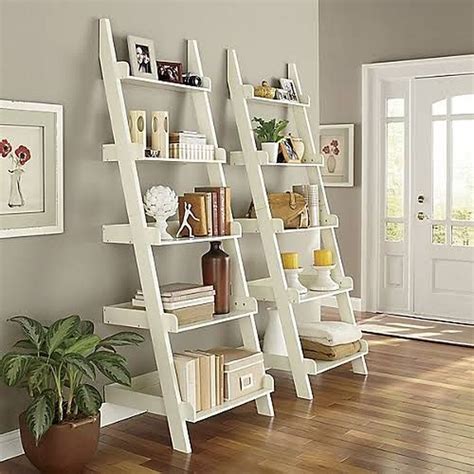 20 Charming Ladder Shelf Ideas To Decorate Your Home Shelf Decor