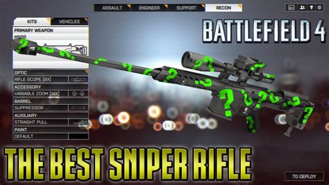 The Best Sniper Rifle In Battlefield 4 Youtube
