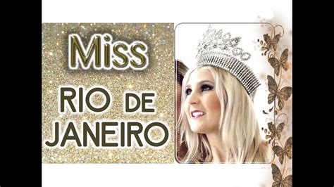Miss Rio De Janeiro World 2016 Concurso Vlog Copacabanarj Youtube