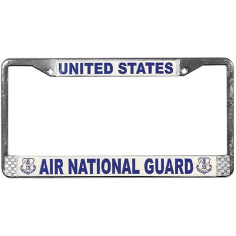 Air National Guard License Plate Frame Us Air Force License Plate