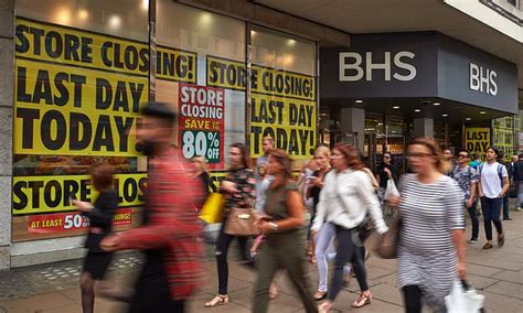Britains High Street Crisis Claims 93000 Jobs In A Year With Chains