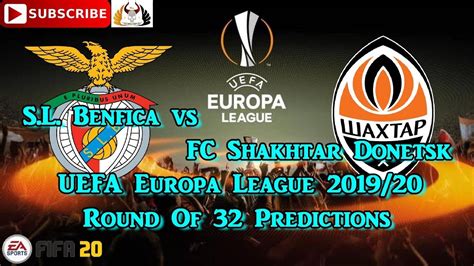 The europa league is the secondary club competition for clubs in europe after the champions league. S.L. Benfica vs FC Shakhtar Donetsk | 2019-20 UEFA Europa ...