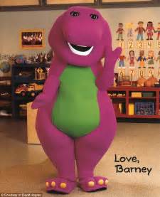 David Joyner Talks About Playing Barney The Dinosaur Daily Mail Online