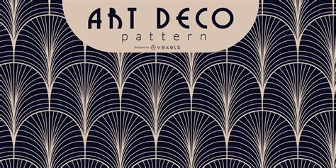 Black And White Art Deco Pattern Vector Download