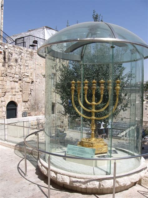 Also known as solomon's temple, it was the national center of israelite religious life, especially for the offering of sacrifices, but also as a cultural and intellectual center. A replica of the candelabra used during the time of the ...