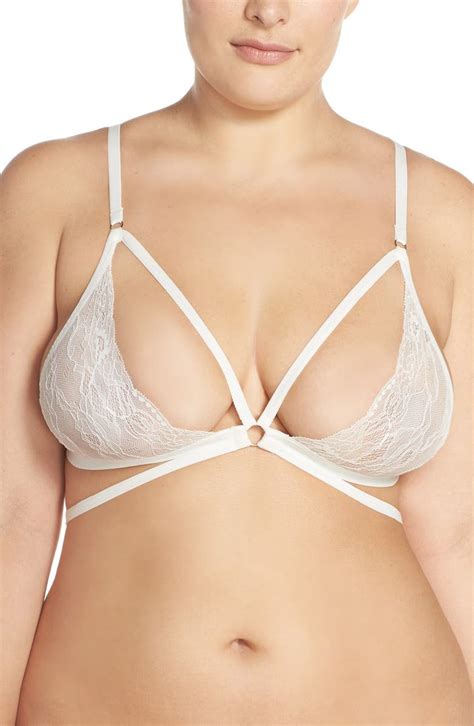 honeydew intimates lucy open cup bralette plus size nordstrom