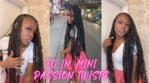 How To Mini Passion Twist Tutorial Detailed And Easy Viral Low