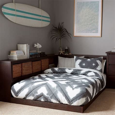 Costa Platform Lounge Bed PBteen Discount Bedroom Furniture Corner