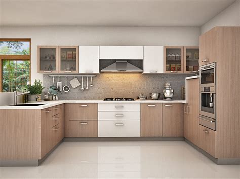 L shaped modular kitchen design. New 100 Modular kitchen designs, cabinets, colors ...