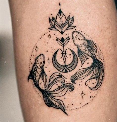 55 Stunning Pisces Tattoos That Capture The Uniqueness Of The Sign