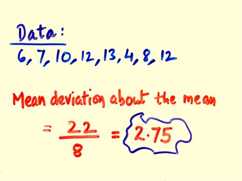 In addition, it's not unusual to hear the words mean or average used with the terms mode, median, and range, which are other methods of calculating the patterns and common values in data sets. How to Calculate Mean Deviation About Mean (for Ungrouped ...