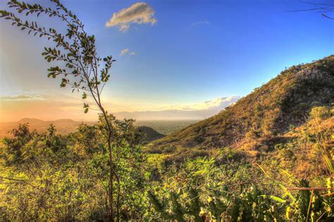 Sunset On The Mountainside Free Stock Photo Public Domain Pictures