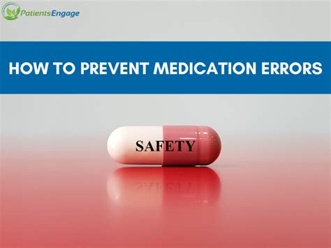 How To Prevent Medication Errors At Home Tips For Medication Safety At