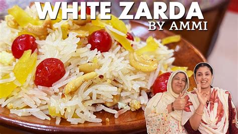 White Zarda Ammi Ke Hath Ka Bilkul Shadiyon Wala Safed Zarda Motia