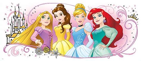 Disney Princess Friendship Adventures Wall Decal Wallpaper And Borders