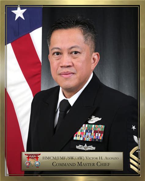 Command Master Chief Victor H Alonzo 3d Marine Logistics Group