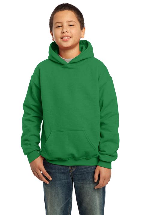 Gildan Gildan Boys Long Sleeve Front Pouch Pocket Hooded Sweatshirt