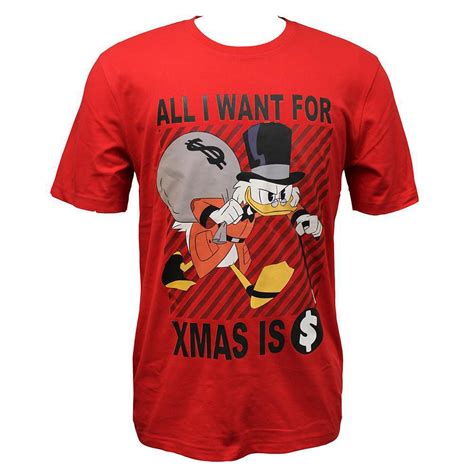 Mens Donald Duck Christmas Graphic T Shirt Walmart Canada