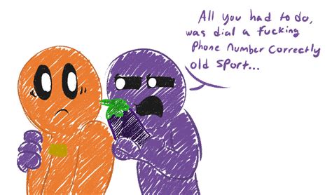 Old Sport And Aubergine Man By Rustywolf14 On Deviantart