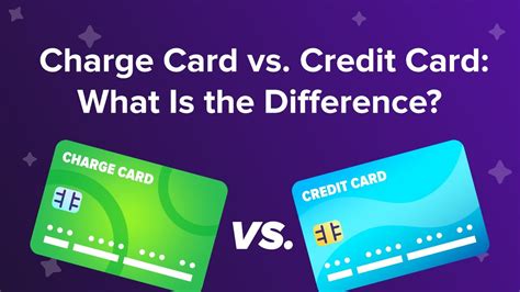 Charge Cards Vs Credit Cards Youtube