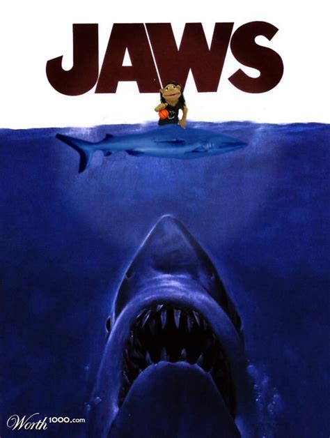 Funny Jaws Cover Jaws Spoofs Jaw Horror Movies Shark Batman