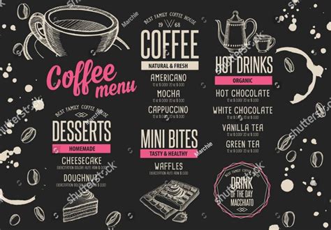 Coffee Menu 15 Examples Format Pdf Examples