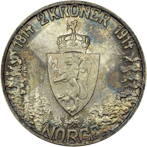 Norway 2 Kroner KM 377 Prices & Values | NGC
