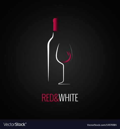 Wine Glass Bottle Logo Design Background 10 Eps Download A Free