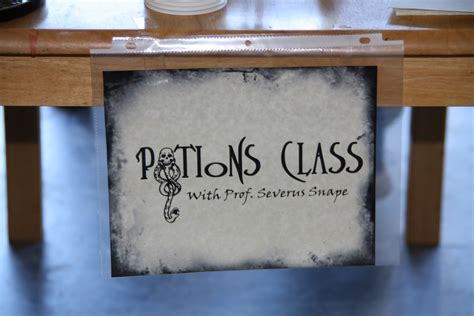 Mrs Nespy S World Our Harry Potter Party Potions Class