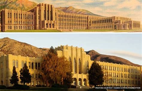 Ogden High School How A Utah Community Saved Its Beloved Art Deco Gem