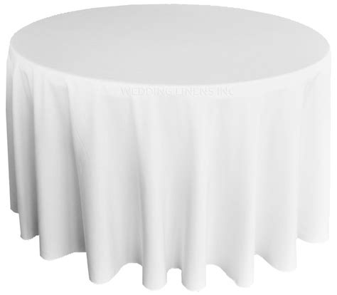 Polyester Round Tablecloths 108 Inches Km Party Rental
