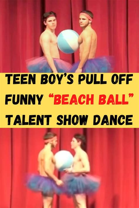 Teens “beach Ball” Dance Will Go Down In Schools Talent Show History Beach Humor Show Dance
