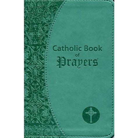 Catholic Book Of Prayers Large Print Green Imitation Leather The