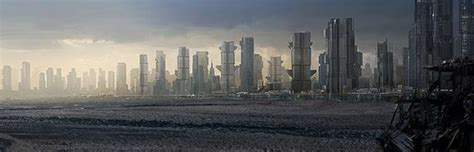 Dredd 3d Mega City One Distant Concept Art Scifi Architecture