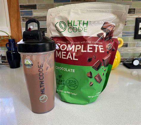 Hlth Code Plant Based Complete Meal Shakes Review The Gadgeteer