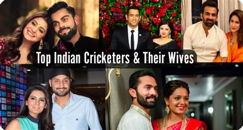 Top Indian Cricketers And Their Wives Local Verandah