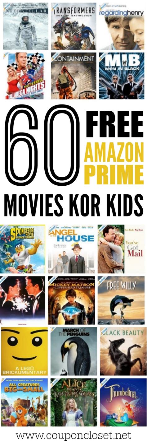The complete list of amazon prime video movies in january 2021. 60 of the Best Free Amazon Prime Movies for Kids - Coupon ...