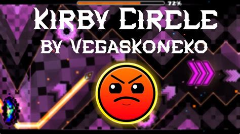 Kirby Circle Harder By Vegaskoneko Geometry Dash Youtube