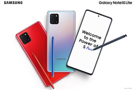 Samsung galaxy note10 lite android smartphone. Samsung Galaxy S10 Lite & Note 10 Lite are official ...