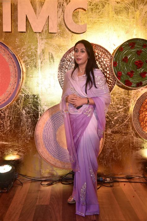 Princess Diya Kumari At The Imc We Exhibition 2018 2018 Launch Events