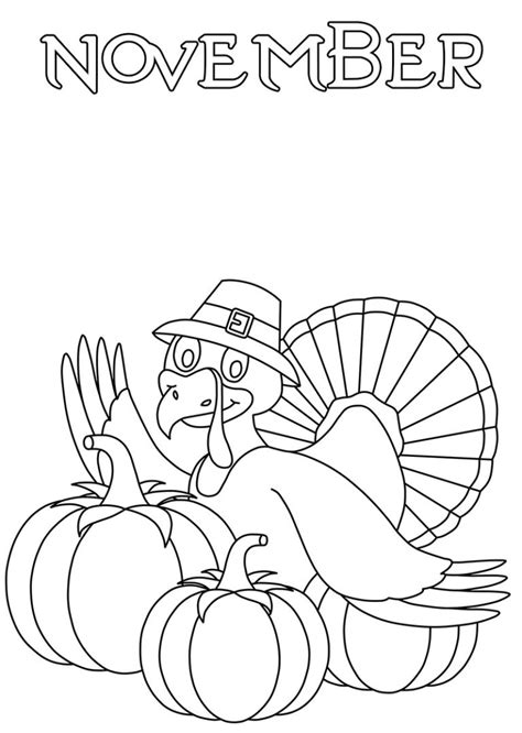 November Coloring Pages