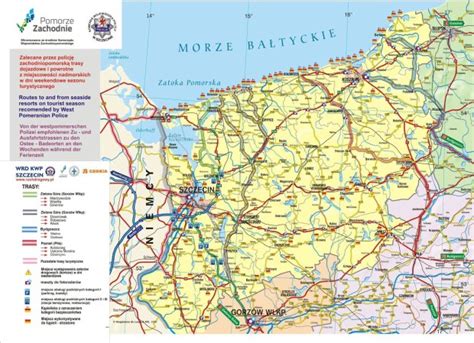 W portalu dostępne są granice administracyjne. Tłumy nad morzem. 'Obłożenie na poziomie 99,8 proc ...