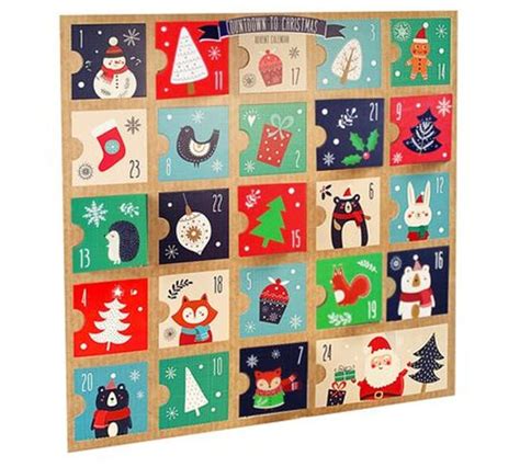 Fill Your Own Advent Calendar Classic Christmas £3 At The Works