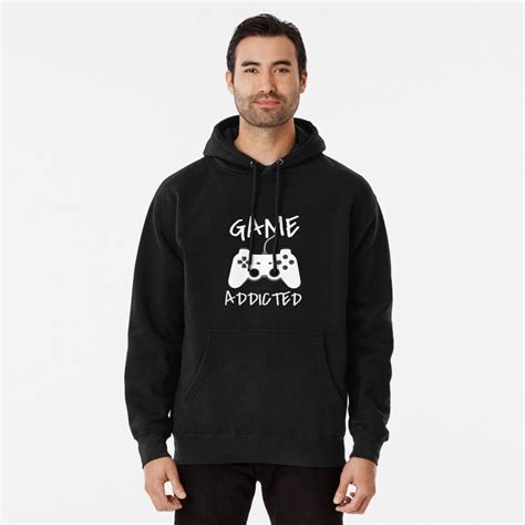 Game Addicted Pullover Hoodie I Made For All Gamer If Your Are A