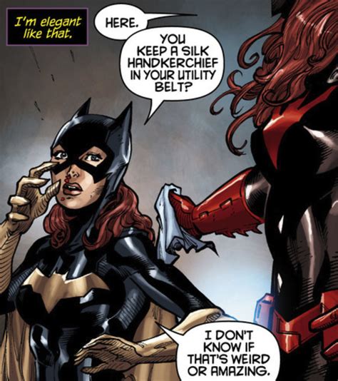 Its Both Definitely Both Batgirl 12 Comic Book Superheroes