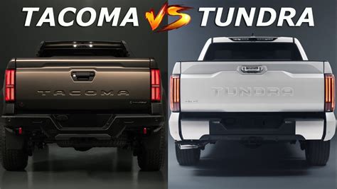 Toyota Tacoma 2023 Vs Toyota Tundra 2023 Watch This Before You Buy