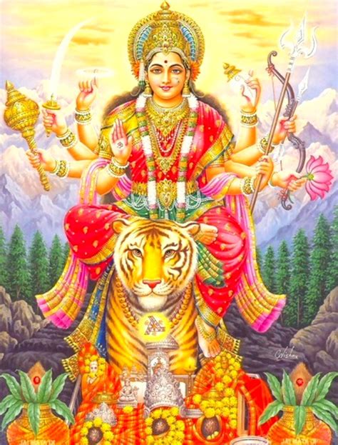 4truewords Divine Mother Durga