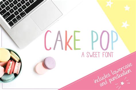 Cake Pop Font By Salt And Pepper Fonts · Creative Fabrica